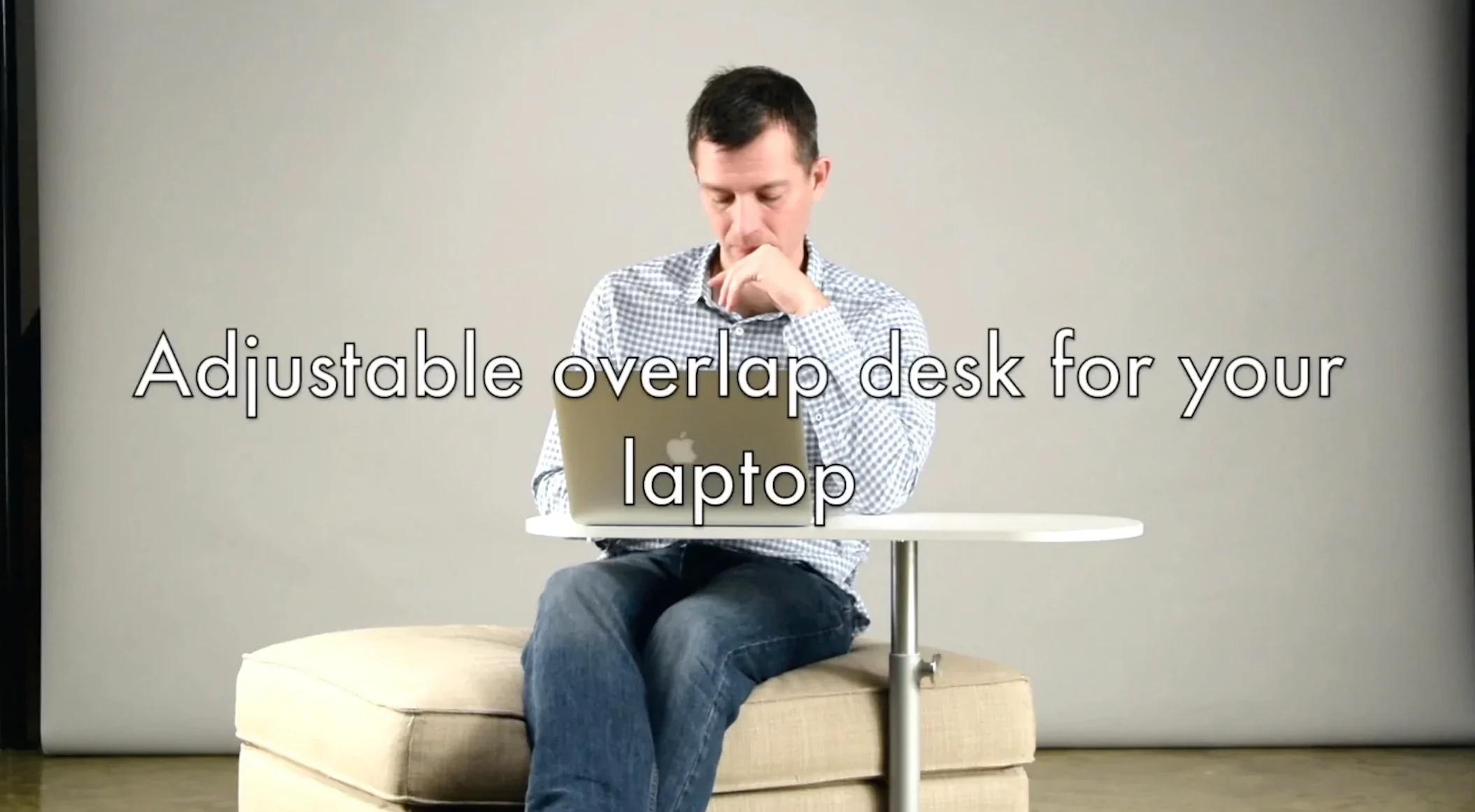 adjustable laptop desk video